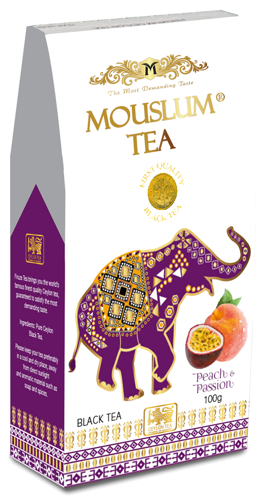 MT147-PEACH & PASSION FRUIT BLACK 100gr